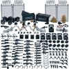 TACYILLU Weapons Pack Military Toy Swat Team Battle Building Blocks Set Combat Weapon Guns Accessories Pack Motorcycles Mini Figures kit for Boys Age 6+ Gifts Perfect Combination with Major Brands
