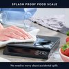 Digital Food Scale, Digital Kitchen Scale - Scale for Food Ounces and Grams, Food Scales Digital Weight Grams and Oz, Kitchen Scales Digital Weight, Digital Scale Kitchen, Food Weight Scale (Black)