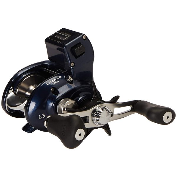 Daiwa Reels Line Counter LEXA-LC100H Lexa 100Linecounter Baitcasting Reel,Blue