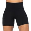 Sunzel 8" / 5" / 3" Biker Shorts for Women with Pockets, High Waisted Yoga Workout Shorts Black Medium