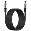 DC 5.5x2.1mm Male to Male Aluminum Alloy Extension Cord, Power Adapter Cable, for LED Strip, Surveillance Camera, CCTV Security Camera, LED Display, IP Camera, DVR, Router