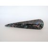 Abalone shell effect marbled acrylic and metal alligator hair claw clip clamp