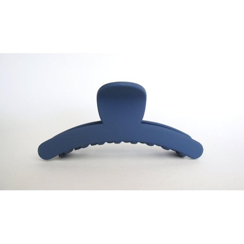 Generic Long matte blue hair claw clip for long hair