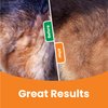 GoPets 2-Sided Dematting Comb - Professional Grooming Rake for Cats & Dogs, Long Hair Deshedding Tool, Undercoat Brush - For Matted & Long-Haired Pets