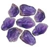Amethyst Raw Crystals and Healing Stones, Natural Rocks for Tumbling and DIY Raw Stones and Crystals (1 lb)