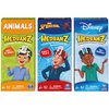 Hedbanz, Picture Guessing Board Game Bundle of Disney, Spiderman, Animals Family Game Night, for Adults & Kids Aged 6 and up