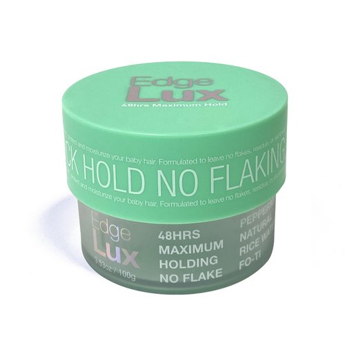 Lux Collection Edge Lux Edge Control Wax 48 Hour Maximum Hold No Flaking Natural Ingredients Scented Conditioning Styling Hair Gel Tamer