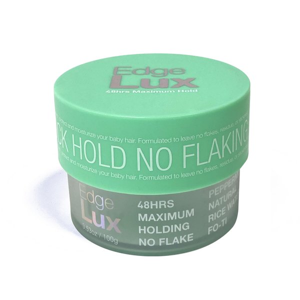 Lux Collection Edge Lux Edge Control Wax 48 Hour Maximum Hold No Flaking Natural Ingredients Scented Conditioning Styling Hair Gel Tamer