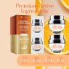 Clear Beauty Vitamin C & Collagen Day/Night Moisturizer - Restore & Brighten Skin Tone, Moisturizing, Firming Anti-Aging Cream - Korean Skin Care Duo Set Value Pack