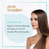 Pure Brazilian Deep Conditioning Masque - Deep Conditioner Hair Treatment with Brazilian Keratin, Acai, and Arginine - 8 Fl Oz
