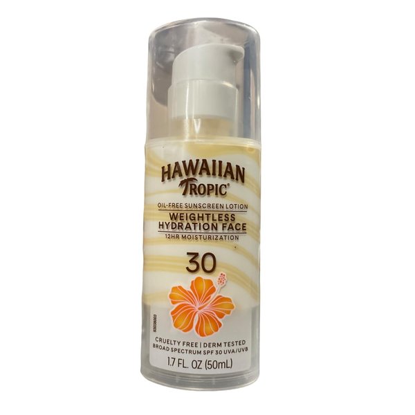 Hawaiian Tropic Silk Hydration Faces Lotion, SPF 30, 1.7 oz