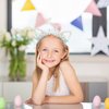 WHAVEL Cat Ears Headband 8 PCS Cat Ears Shiny Sequin Cat Ears Cute Cat Headband