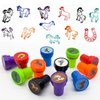 Cinrobiye 24 Pcs Horse Stampers for Boys Girls, Farmhouse Pony Party Supplies Favors, Classroom Rewards Prizes, Goody Bag Treat Bag Stuff for Western Horses Birthday Party Cowboy Pinatas Gifts(Horse)