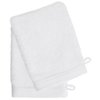France Luxe Body French-Style Bath Mitt 2-Pack - White/White
