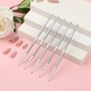 5 Pcs Nail Dotting Tool Nail Art Pens for Painting Nails, Stainless Steel Dot Paint Pens Professional Nail Design Dotting Pen Tools for Home Beauty Nail Salon