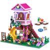 TIALLOW Treehouse Building Sets with LED Light - Forest Friendship Houses Building Block Toy, Tree House Building Kits,Birthday,Xmas Gift for Kids Girls 8-12(685PCS)