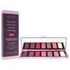 Pupa Milano Zero Calorie Chocolate Eyeshadow Palette 002 Ruby Chocolate - 7-Shade Shadow Collection with Matte, Satin, and Metallic Colors - High Pigment Formula - Soft, Blendable Texture - 0.329 oz