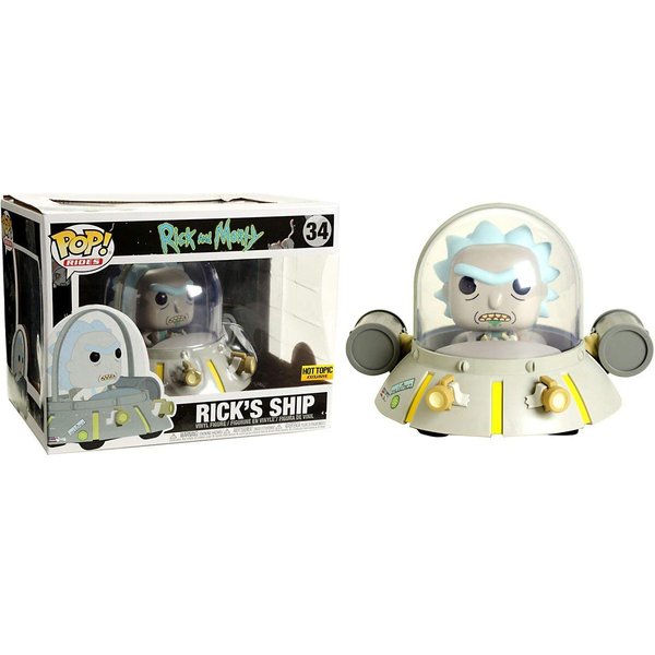 RICK AND MORTY Funko 23811 Ship POP Vinyl S1, Multi