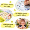 Animal Stickers for Kids Assortment Set 800 Count 16 Sheets 8 Themes Collection for Children Craft Party Favors