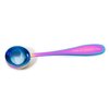 Loose Leaf Tea Spoon Measure | One Cup of Perfect Tea | Stainless Steel Scoop (Iridescent)