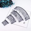 10 PCS 10 Teeth/4cm Long Hair Clip Combs Metal Wire Hair Combs Wire Twist Bridal Wedding Party Comb Barrettes Hair Pins Veil Hair Comb Bulk For Women Girls (Black)