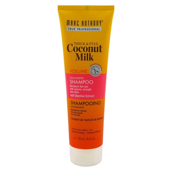 Marc Anthony Coconut Milk Shampoo Volume 8.4 Ounce (250ml) (2 Pack)