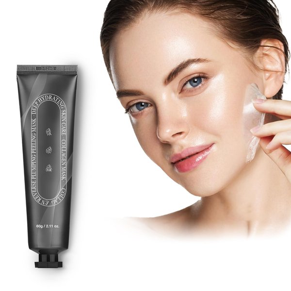 Generic Collagen peel off mask, Collagen Volume Peel - Korean Collagen Face Mask, Hydrolyzed Collagen, Korean Skin Care, collagen mask(2.11 oz / 60ml)