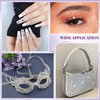 2000PCS SS12/3mm Crystal Rhinestones (Clear), Bedazzling Flatback Glass Rhinestones for Crafting DIY Nail Art Makeup Decoration, Gems Diomand Charms for Tumbler Shoes Clothing Mug