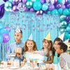 Mermaid Birthday Banner Mermaid Birthday Decorations Glitter Mermaid Birthday Banner Sign Mermaid Party Supplies Little Mermaid Birthday Decorations for Girls Boys Kids Birthday Party Baby Showers