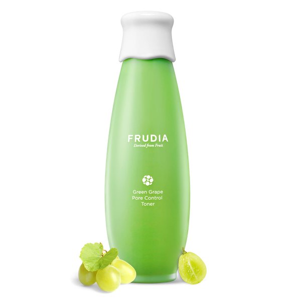 WELCOS FRUDIA Green Grape Pore Control Face Toner - Pore Minimizer Facial Toner | Pore Refining Toner for Sensitive Skin Toner for Face | Pore Reducer Moisturizing Toner Korean Skin Care (6.59fl oz)