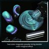 MIZHSE Chameleon 9D Cat Eye Gel Polish 10ml, Holographic Galaxy Cateye Magnetic Nail Polish Gel, Magic Chameleon Home Salon Manicure Set Valentine's Day with Magnet Stick for Ladies(005)