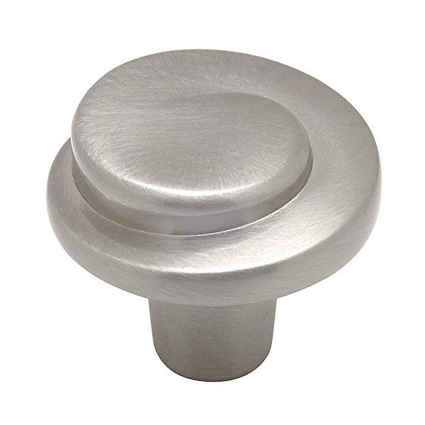 Cosmas 10 Pack 775SN Satin Nickel Cabinet Hardware Swirl Knob