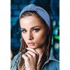 TOBATOBA Denim Headbands for Women Knotted Headbands for Women Blue Jean Hair Band Wide Head Bands No Slip Fashion for Women Top Knot Headband Boho Turban Headbands Elastic Headbands for Women Girls
