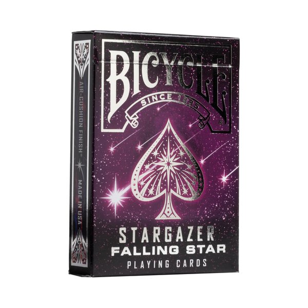 Bicycle Stargazer Falling Star Galaxy Design Playing Cards