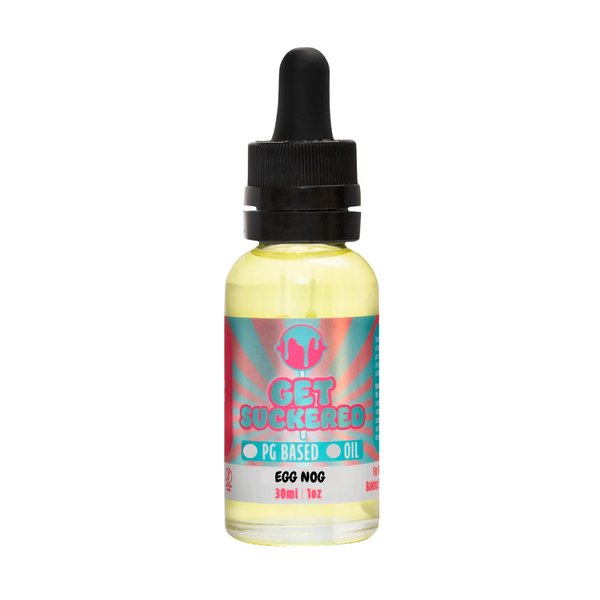 Get Suckered Egg Nog Flavoring Oil - 30 ml, Ideal for Hard Candy, Smoothies, Frostings, and More