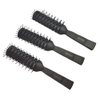 3 Pack Vent Hair Brush for Hair Fast Blow Drying Quickly, Anti Static Detangling Hair Brushes Comb for Long Short Wet Curly Straight Men Women (Black)