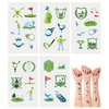 24 Sheets Golf Temporary Tattoos, Birthday Decorations Golf Party Favors