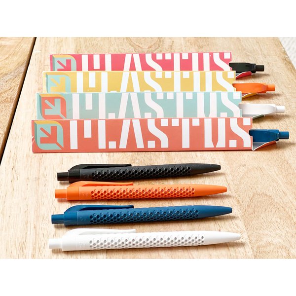 Plastus Bioplastic Pen Eco-Friendly PHA in Blue