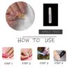 MISUD Short Round Press on Nails Oval Fake Nails Glossy Glue on Nails Pink Gel Acrylic Nails Elegant Artificial Nails Bling Glitter Stick on False Nails with Design 24 pcs