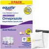 BASKETGOODS Equate Omeprazole | Omeprazole Delayed 20 mg | Heartburn Medicine | Acid Reflux Medicine | 42 Capsules Set with Basket Goods Store