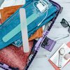 Cllayees 6 Pcs Travel Toothbrush Case Holder, Breathable Portable Toothbrush Container, Multiple Color Clear Toothbrush Holder for Home Trip Camping