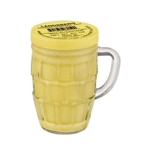 LANDSBERG Hot Mustard In Stein, 8 Ounce