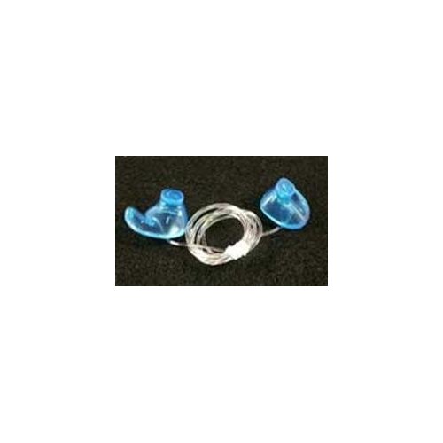 Medical Grade Doc's Pro Ear Plugs - Non Vented Blue or Pink - S, M, or L (Medium, Blue)
