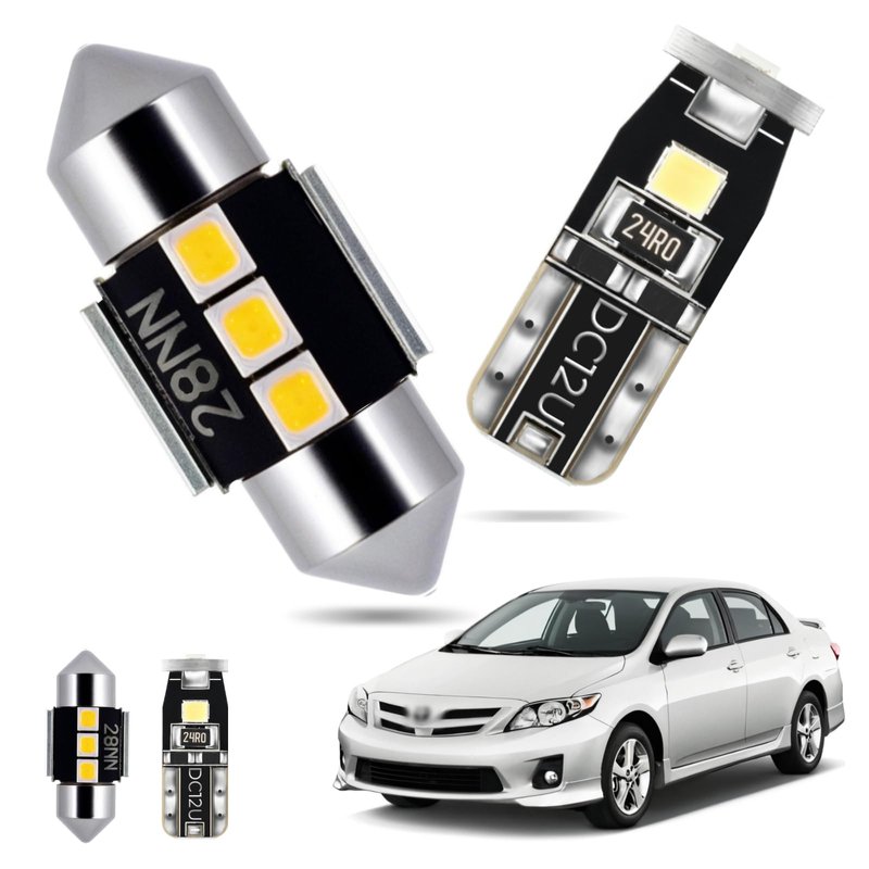 EASY EAGLE LED Interior Car Lights for Toyota-Corolla-2003-2012: 6 ...