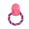 Peeps Squeaky Rope Dog Toy (Pink Chick)