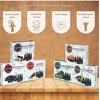 Trumiri Woody Incense Cones - Variety Pack - Total 60 Cone Incense (6 Scents x 10 Conos) - White Sage, Palo Santo, Dragons Blood, Sandalwood - Cone Incense Scents - Insense Cones - Incent Cone