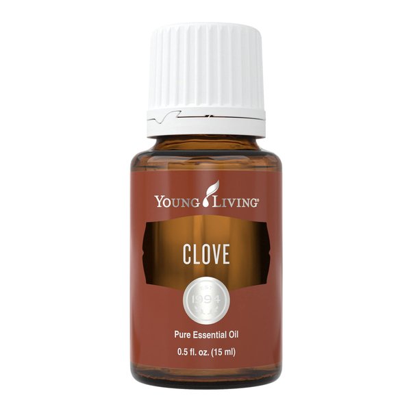 Young Living Clove Essential Oil 15ml - Warm Aromatic Cleansing Properties - For Thieves Dental Products - Natural Oral Health Support - 100% Pure and Premium-Grade