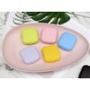 KISEER 6 Pack Colorful Contact Lens Case Travel Kit Contact Box Holder Soak Storage Container with Mirror Bottle Tweezers Stick Remover Tool