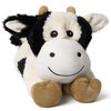 Cuckool Warmable Cow Stuffed Animals, Microwavable Stuffed Animals Heating Pad for Cramps, Pain Stress Relief, Heatable & Coolable Lavender Scented Plush Toys for Anxiety, Women & Kids Bedtime