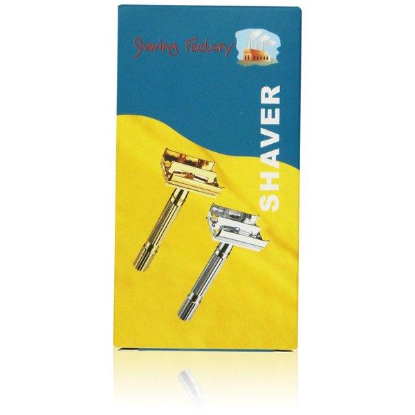 Shaving Factory Double Edge Razor, 1 Ea